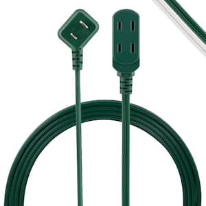 3 Outlet 6 ft. 15-Gauge/1 Conductor Indoor/Outdoor Extension Cord, Green (3-Pack)