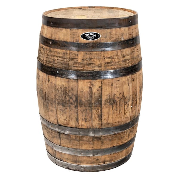 Unbranded 35 in. Oak Jack Daniel's Whole Barrel