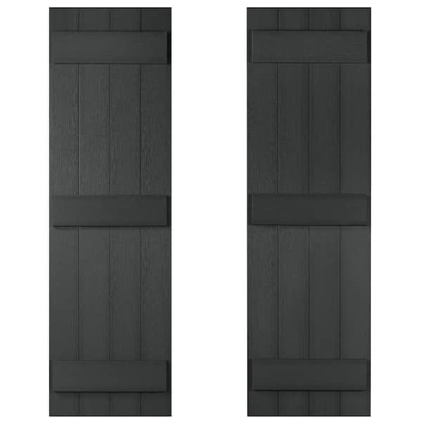 Highwood 14 in. x 63 in Recycled Plastic Board and Batten Stonecroft