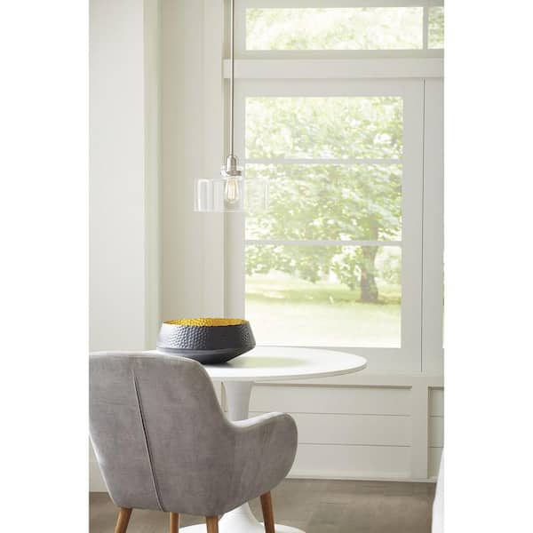 Calhoun Collection 1-Light Brushed Nickel Pendant