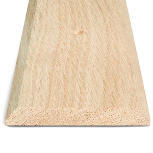 Oak Hardwood 2-1/2 in. x 36 in. Seam Binder Transition Strip