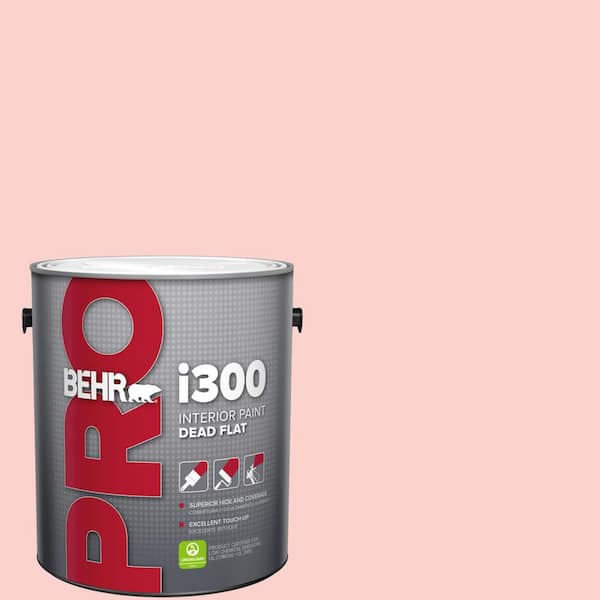 BEHR PRO 1 gal. #150A-2 Rose Sorbet Dead Flat Interior Paint