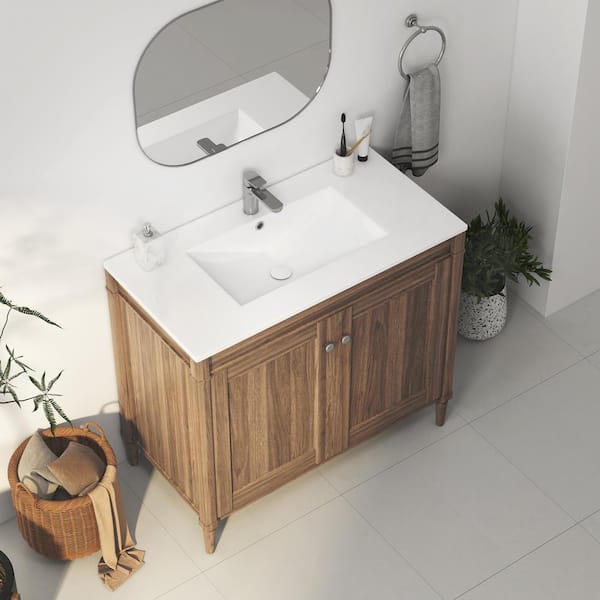 Eridanus Tucson 36 in. W x 18 in. D x 7 in. H Vitreous China