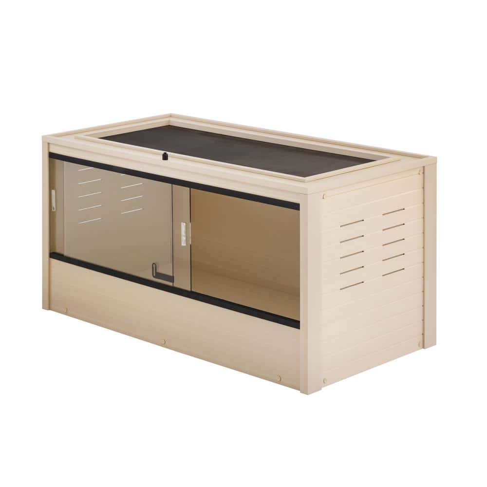 Maple ECOFLEX 48" Reptile Terrarium with Sliding Glass Doors