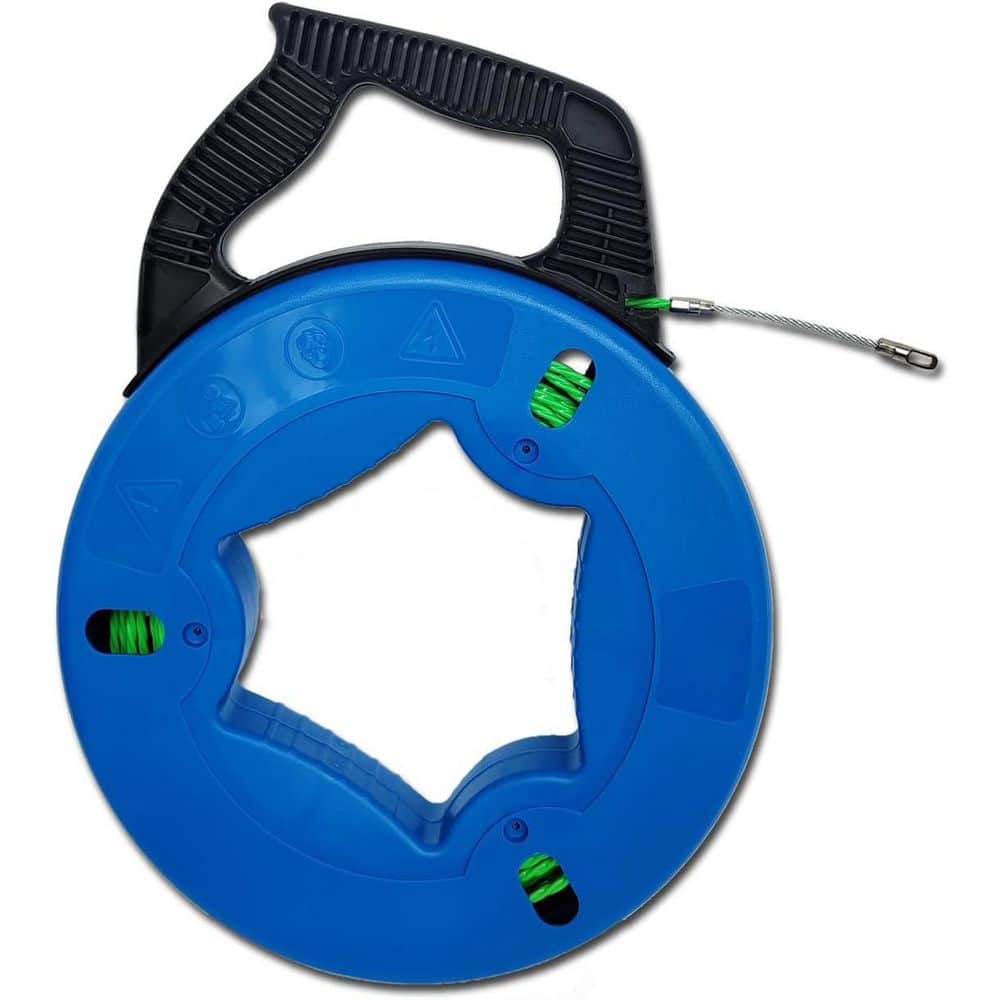 82 ft. PET Electrical Fish Tape Cable Puller with Spiral Extruded Polymer and Storage Case 4.5mm Durable Design price history on PriceWatchPro