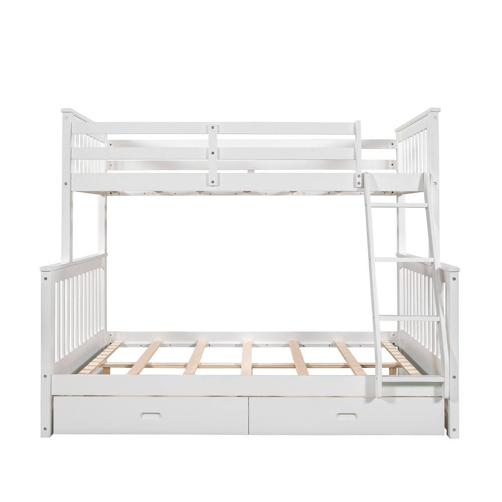 two full size bunk beds