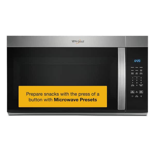 30 in. Over-the-Range Microwave in Fingerprint Resistant Stainless Steel with Express Cooking Buttons