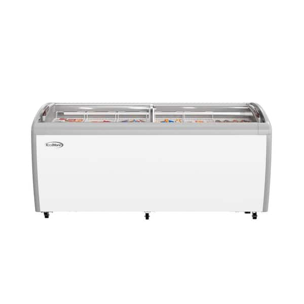 20. cu. ft. Commercial Ice Cream Display Freezer with Manual Defrost
