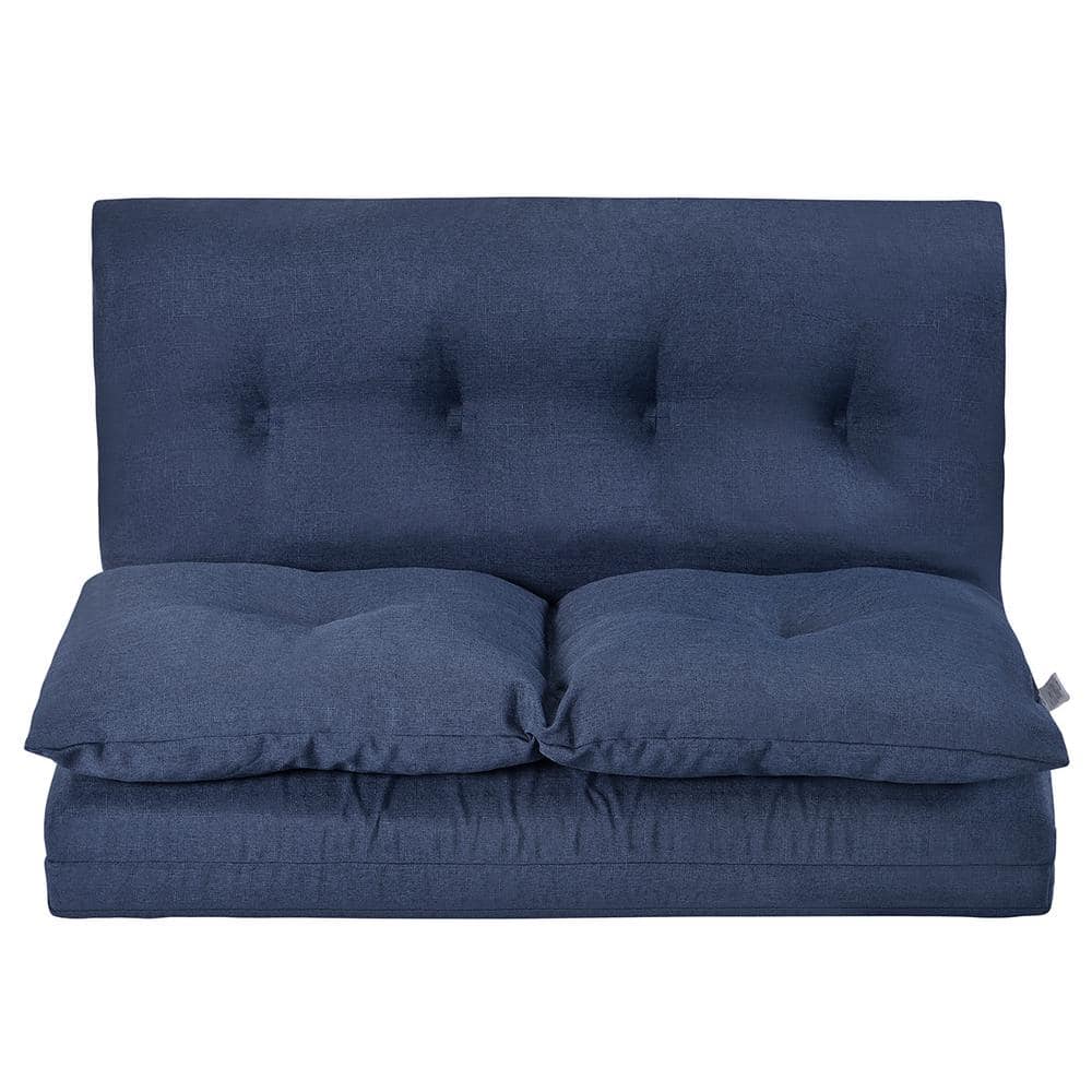 Bean Bag Chair/ Foam Sofa/ Lounge Chair/ Sleeper Couch/ Memory Foam Sofa/  Floor Chair, Navy, 1 - Metro Market