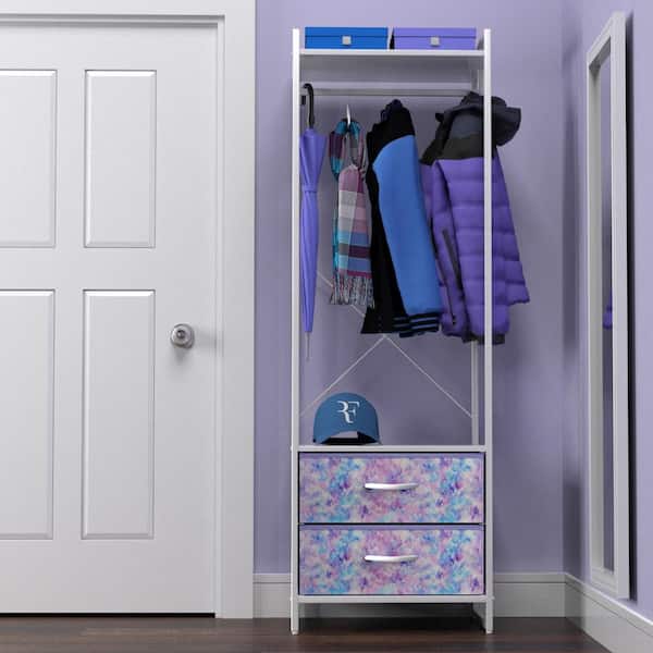 durable hanging locker shelf wardrobe underwear