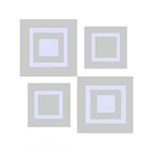 Window Alert UV Modern Square Decal (4-Pack)