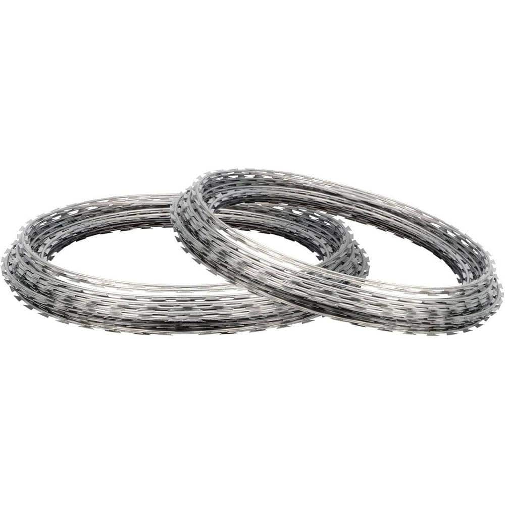 spca 98 ft. Razor Ribbon Barbed Wire, Useful Protection for Fence