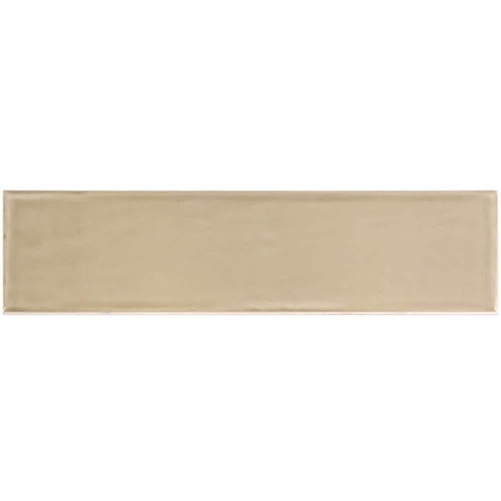 Bolton 3'' x 12'' Polished Beige Ceramic Subway Tile