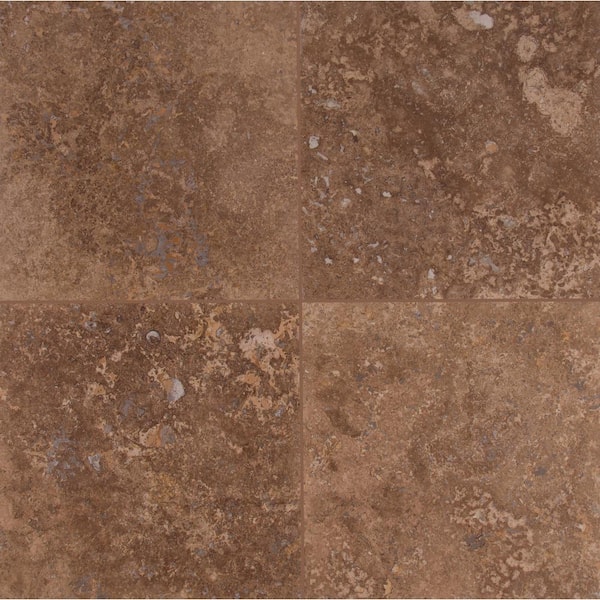 MSI Noche Premium 12 in. x 12 in. Honed Travertine Stone Look Floor and Wall Tile (10 sq. ft./Case)