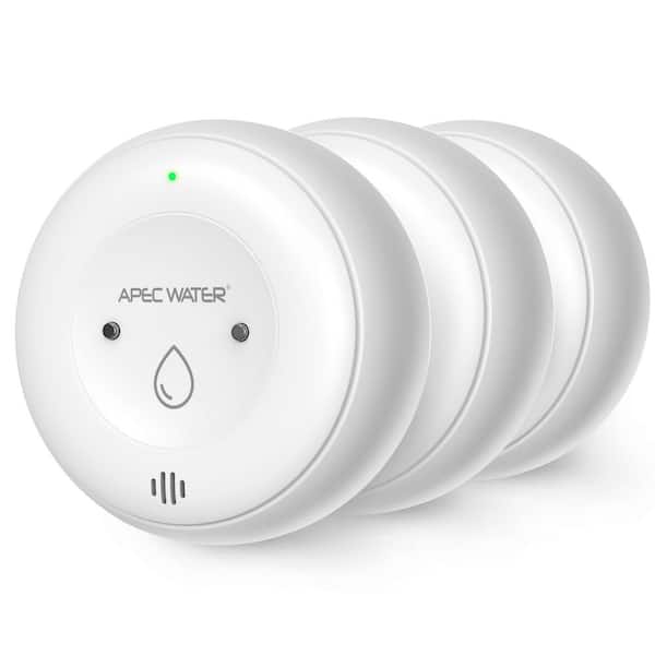 WiFi Water Leak Detector for Home, App Connected get Real-Time Alerts, Reliable Dual Sensor Wet Moisture Detection (3PK)