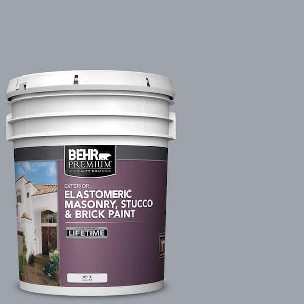 BEHR PREMIUM 5 gal. #N510-4 Supernova Elastomeric Masonry, Stucco and Brick Exterior Paint