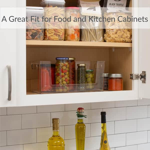 Custom spice bins for back of pantry door. (We built & installed the pantry  shelves, too.) The lower bins are la…