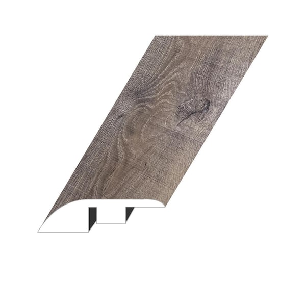  Bellator Bespoke Sepia 0.6 in. Thick x 1.8 in. W x 94.5 in. L SPC Vinyl Reducer Molding