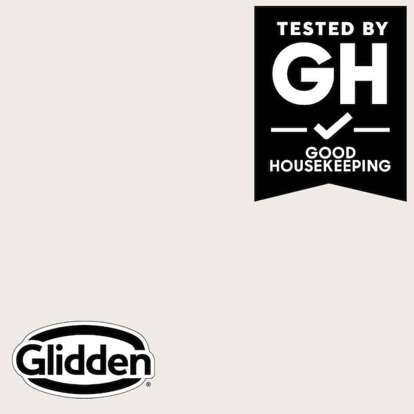 Glidden Premium 1 qt. PPG1048-1 Lauren's Lace Flat Interior Latex Paint