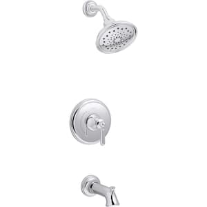 Capilano Single-Handle 3-Spray Tub and Shower Faucet in Polished Chrome (Valve Included)