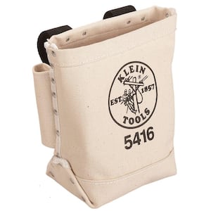9 in. Bull-Pin and Bolt Tool Bag in Canvas