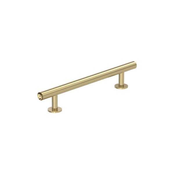 Radius 5-1/16 in. (128mm) Modern Golden Champagne Bar Cabinet Pull