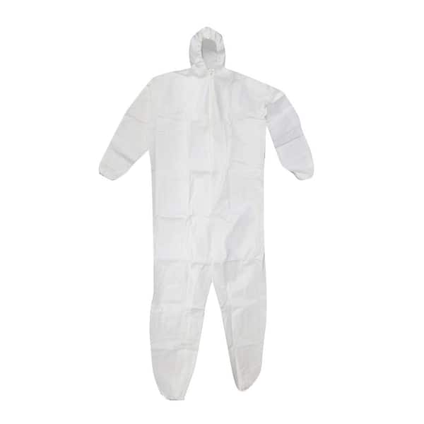 PRIVATE BRAND UNBRANDED SuperTuff 2XL Heavy-Duty Painters Coveralls with Hood, Bulk Pack (25/Case)