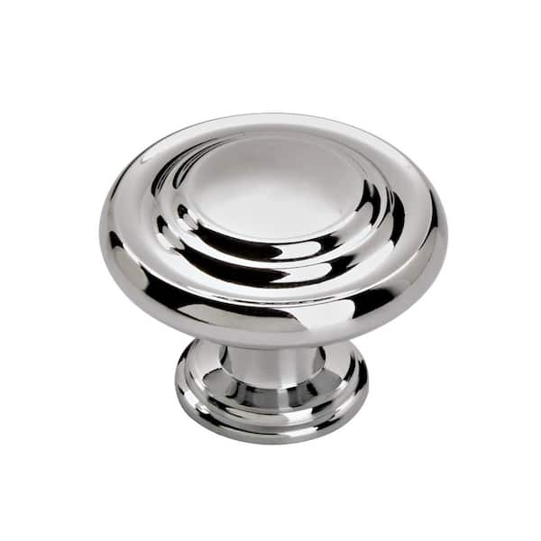 Amerock Inspirations 1-5/16 in. (33mm) Classic Polished Chrome Round ...