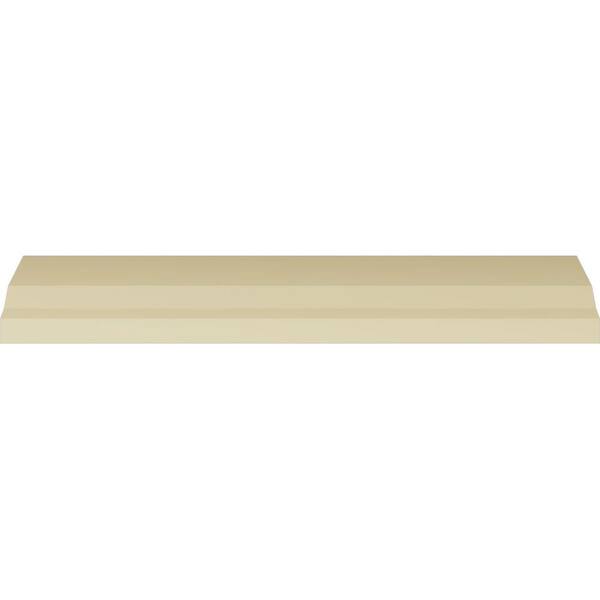 Ekena Millwork 3 in. x 2-3/4 in. x 94-1/2 in. Polyurethane Modern Valeriano Rope Crown Moulding