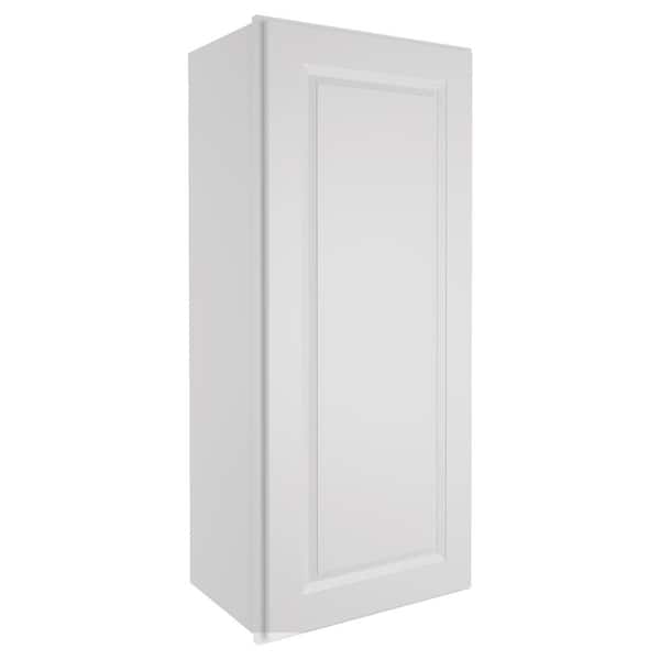18-in W X 12-in D X 42-in H in Traditional Dove Plywood Ready to Assemble Wall Kitchen Cabinet
