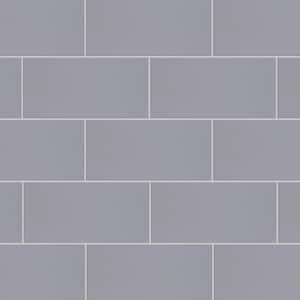 Projectos Stone Grey 3-7/8 in. x 7-3/4 in. Ceramic Floor and Wall Tile (11.0 sq. ft./Case)