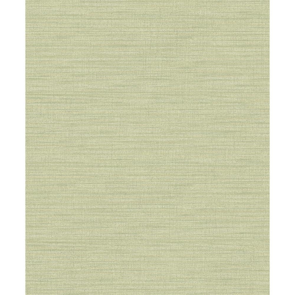 Ashleigh Green Linen Texture Paper Strippable Roll (Covers 57.8 sq. ft.)