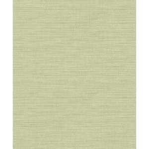 Ashleigh Green Linen Texture Paper Strippable Roll (Covers 57.8 sq. ft.)