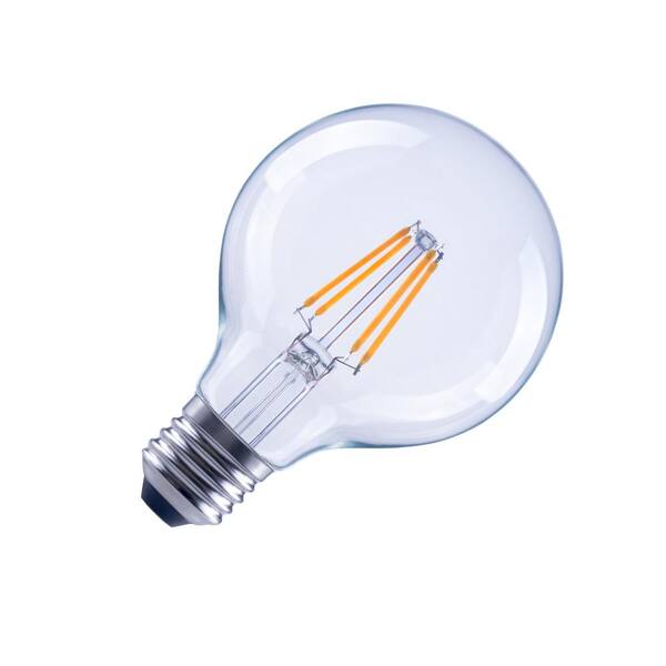 Soft White 2700K TCP RLG255W27KND3 LED G25-40 Watt Equivalent only 5W used! Energy Star Globe Light Bulb 3 Pack 
