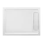 Glacier Bay 48 In. L X 32 In. W Alcove Shower Pan Base With Reversible 