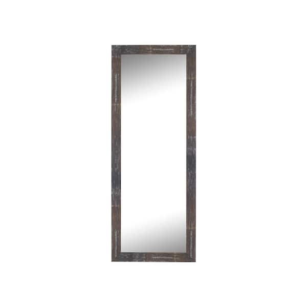 Hitchcock Butterfield Iron Age 53.75 in. x 80.75 in. Industrial Rectangle Framed Copper Full-Length Decorative Mirror