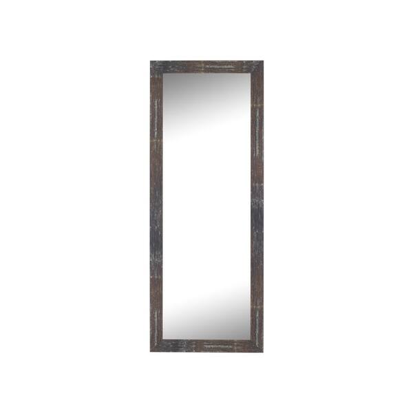 Hitchcock Butterfield Iron Age 39.75 in. x 80.75 in. Industrial Rectangle Framed Copper Full-Length Decorative Mirror