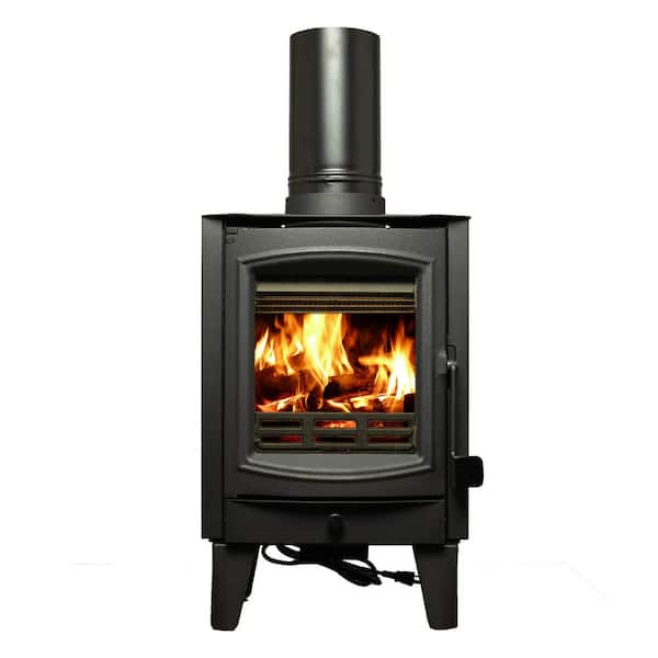 US Stove 750 sq. ft. Tiny Wood Stove, 75% EFF