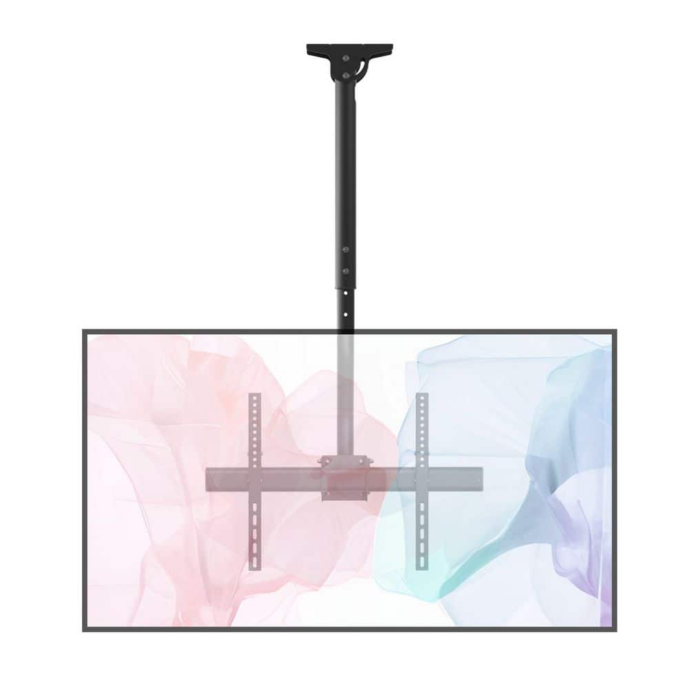 Premium Tilt and Swivel Ceiling TV Mount for 37 in.-90 in. Screens Holds up to 88 lbs. - Thumbnail 2