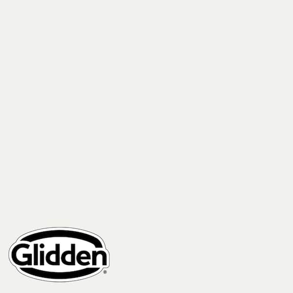 Glidden Diamond 1 gal. PPG1001-1 Delicate White Flat Interior Paint with Primer