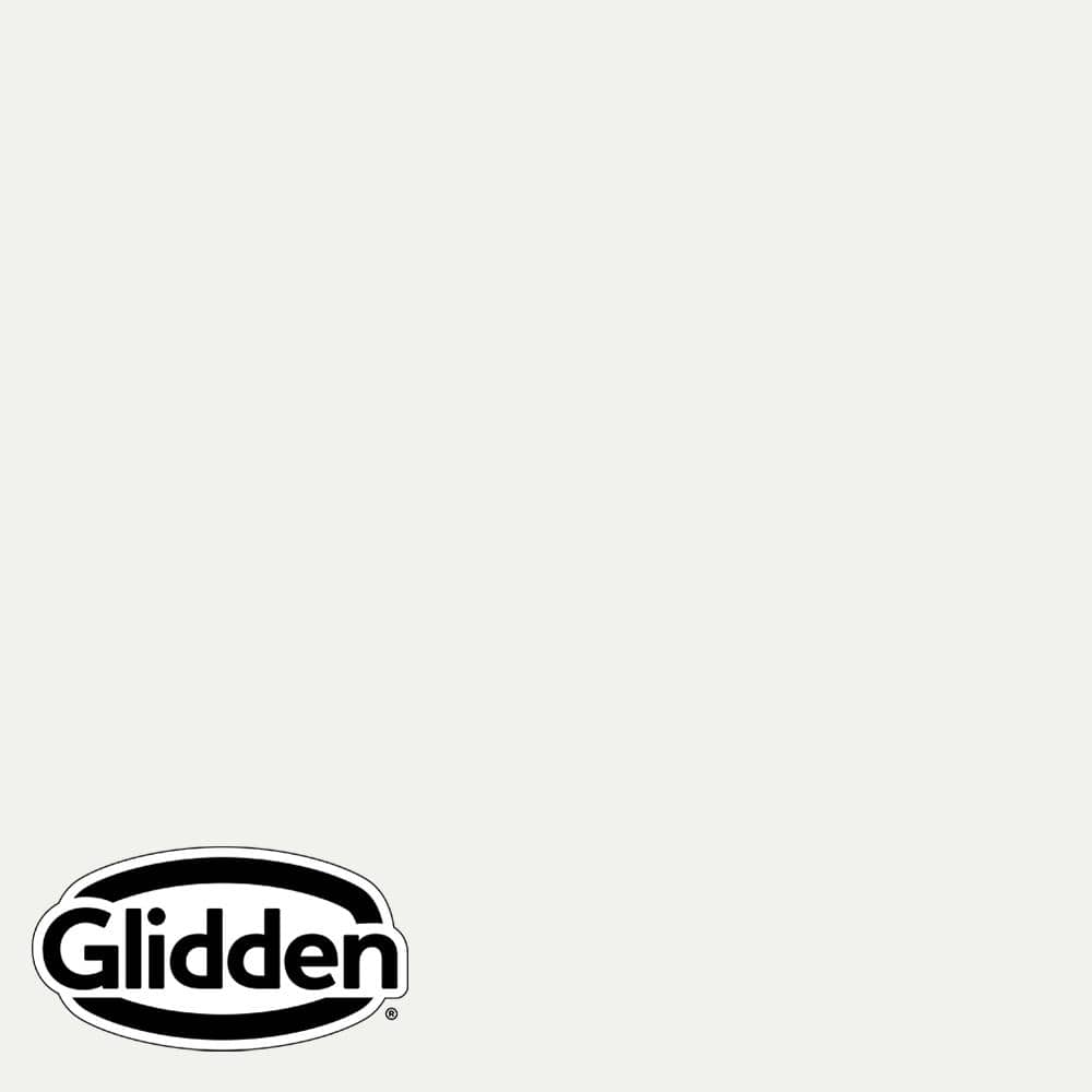 Glidden Essentials 1 gal. PPG1001-1 Delicate White Flat Interior Paint ...