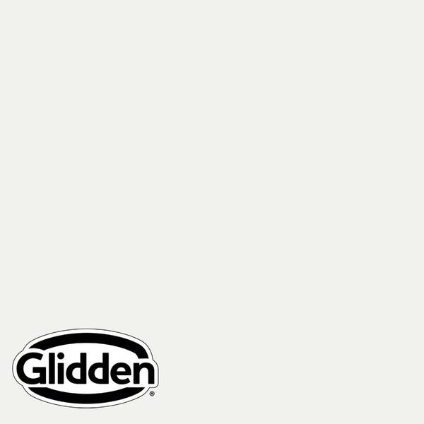 Glidden Premium 5 gal. #PPG1001-1 Delicate White Flat Interior Latex Paint