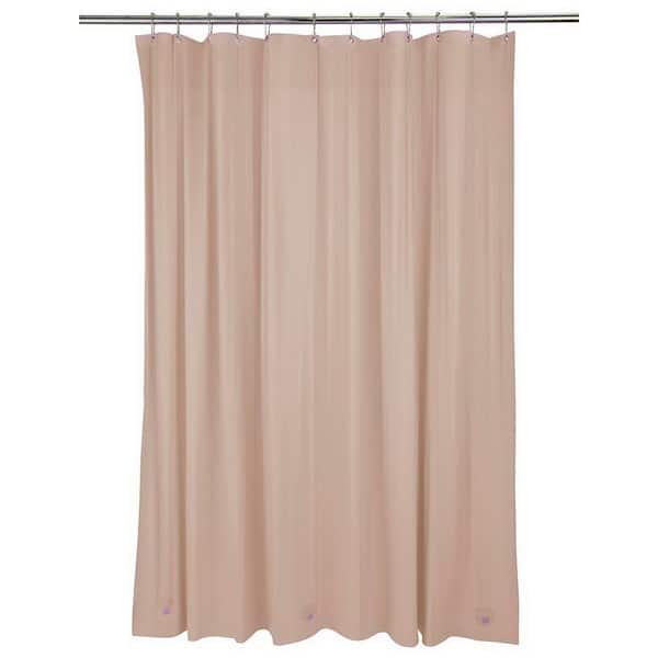 Heavy Grommet Shower Liner in Taupe