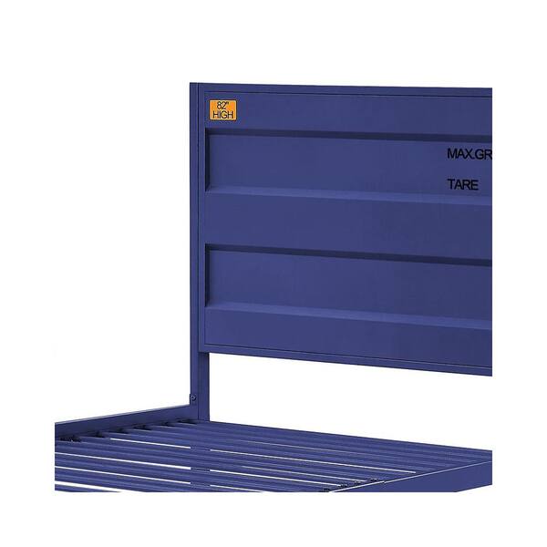 Acme Furniture Cargo Blue Twin Bed 35930T - The Home Depot
