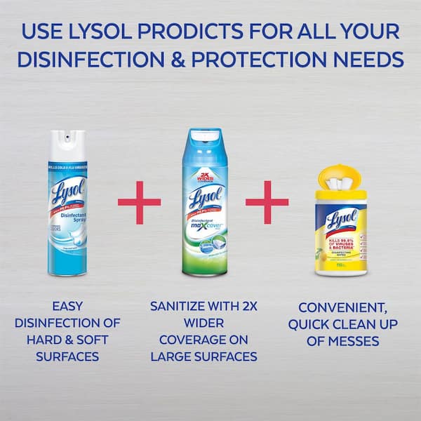 Lysol - Disinfectant Laundry Sanitizer, Detergent Additive, Bleach Alternative, Odor Eliminator, Crisp Linen, 90 Fl oz