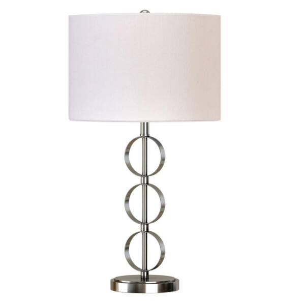 Buy 360 Lighting Modern Accent Table Lamp 21 High Brushed Nickel