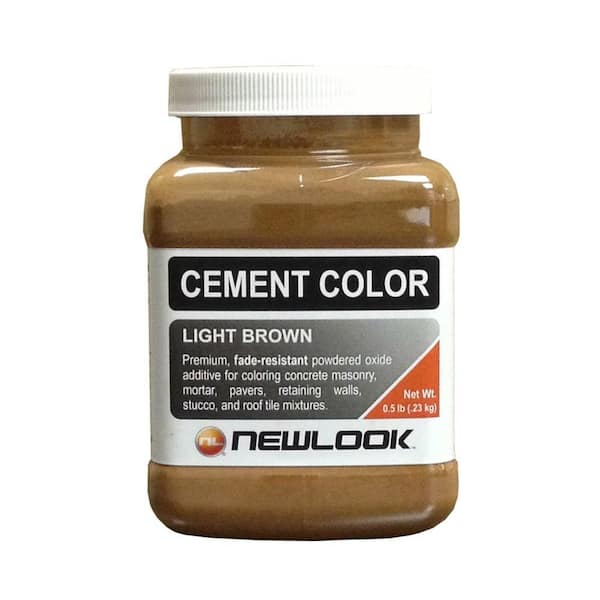 NewLook 0.5 lb. Light Brown Fade Resistant Cement Color