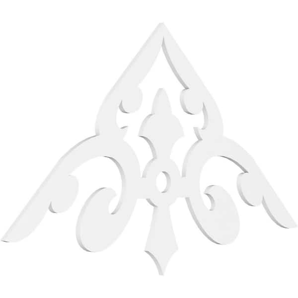 Ekena Millwork Whitman 1 in. D x 36 in. W x 72 in. L Signature Urethane Gable Pediment