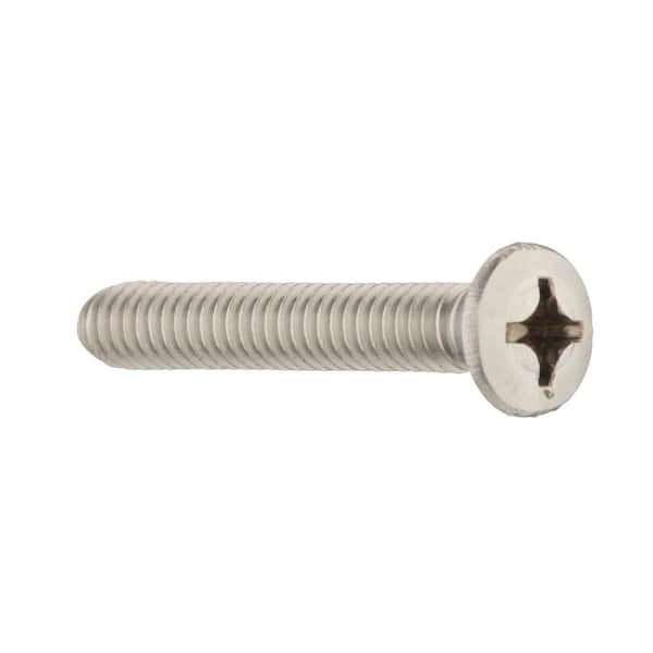 Oval Head Phillips Machine screws Stainless Steel  1/4-20 x 2-3/4 Qty-15 