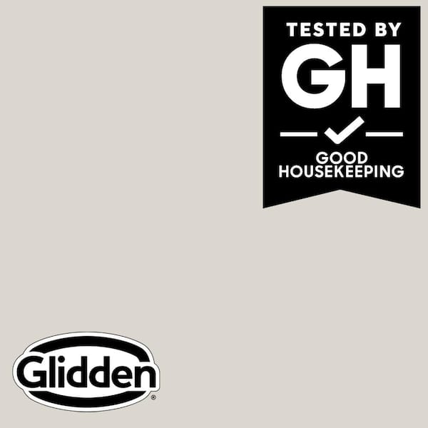 Glidden Premium 1 gal. PPG1025-2 Silent Smoke Satin Interior Latex Paint